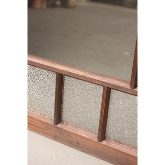 松葉組子と色ガラスのガラス戸/窓　GD1163 