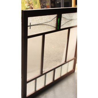 松葉組子と色ガラスのガラス戸/窓　GD1163 