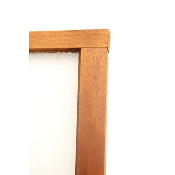 黄色ガラス明り取り/欄間 2枚1組　R2303 