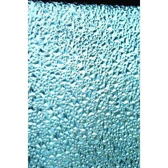 稀少 大判ダイア水色ガラスの明り取り/欄間 2枚1組　R2304 