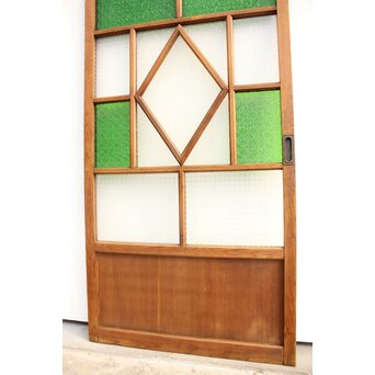 オニダイア緑色ガラス戸　GD1166Y 