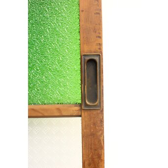 オニダイア緑色ガラス戸　GD1166Y 