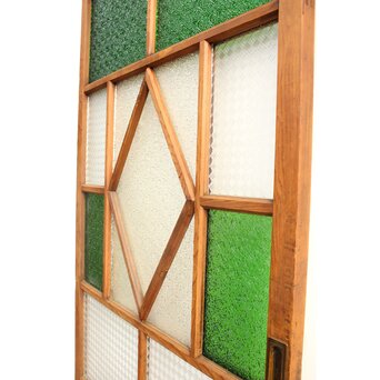 オニダイア緑色ガラス戸　GD1166Y 