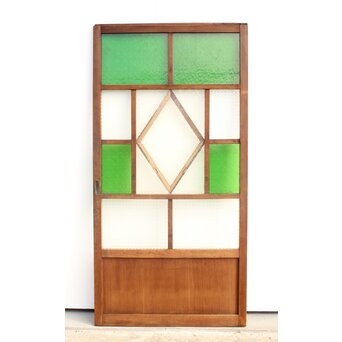 オニダイア緑色ガラス戸　GD1166Y 