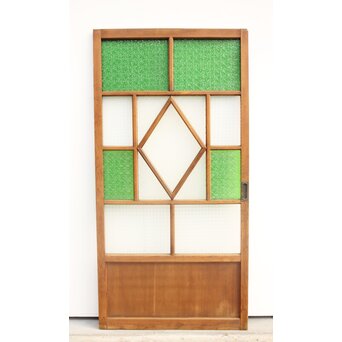 オニダイア緑色ガラス戸　GD1166Y