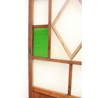 オニダイア緑色ガラス戸　GD1166Y 