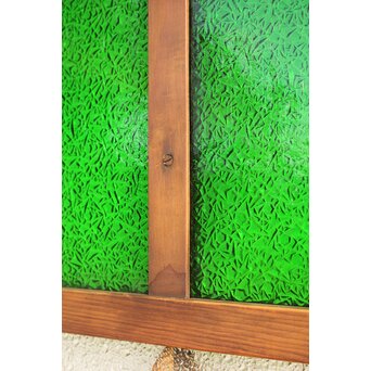 オニダイア緑色ガラス戸　GD1166Y 