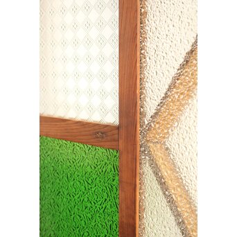 オニダイア緑色ガラス戸　GD1166Y 