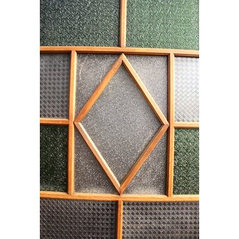 オニダイア緑色ガラス戸　GD1166Y 