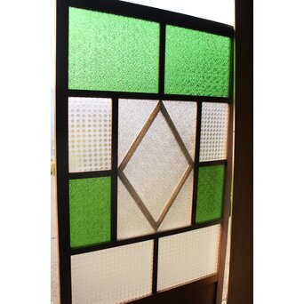 オニダイア緑色ガラス戸　GD1166Y 