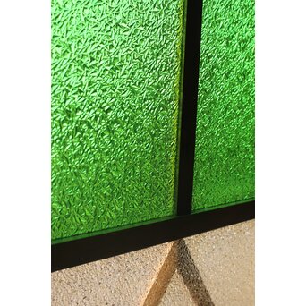 オニダイア緑色ガラス戸　GD1166Y 