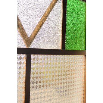 オニダイア緑色ガラス戸　GD1166Y 