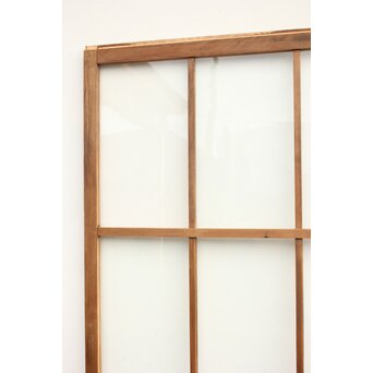 9分割 白木クリアガラス戸 2枚1組　GD1169 