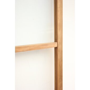 9分割 白木クリアガラス戸 2枚1組　GD1169 