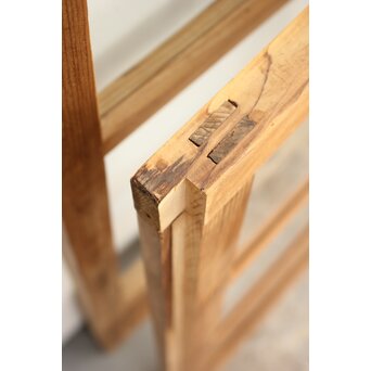 9分割 白木クリアガラス戸 2枚1組　GD1169 