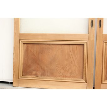 白木大判ダイアガラス戸 2枚1組　GD1171 