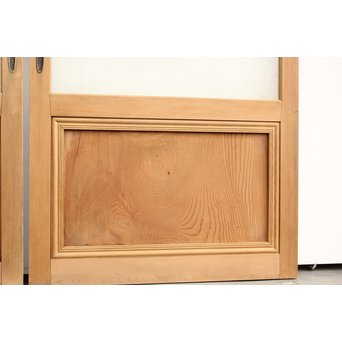 白木大判ダイアガラス戸 2枚1組　GD1171 