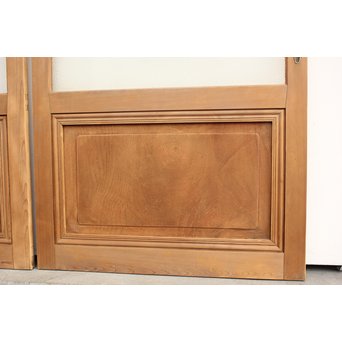 白木大判ダイアガラス戸 2枚1組　GD1171 