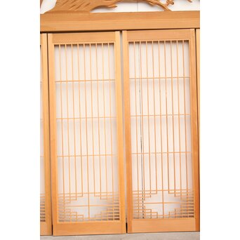 白木欄間書院 5枚1組　R2305 