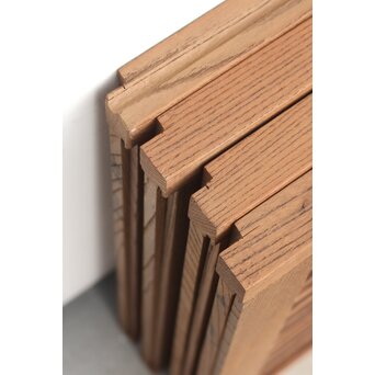 神代杉と神代欅の書院欄間 5枚1組　R2306Y 