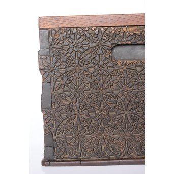 時代版木の火鉢/手焙　X045 