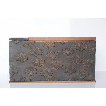 時代版木の火鉢/手焙　X045 