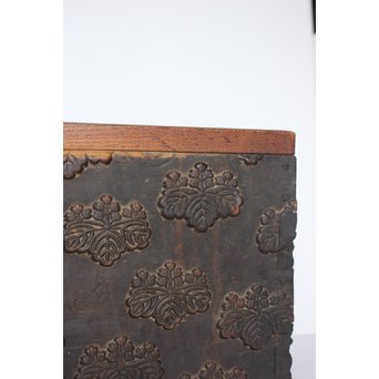 時代版木の火鉢/手焙　X045 