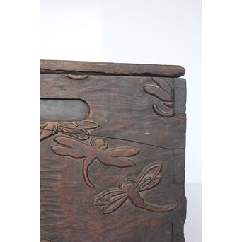 時代版木の火鉢/手焙　X045 