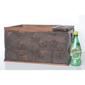 時代版木の火鉢/手焙　X045 