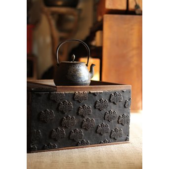 時代版木の火鉢/手焙　X045 