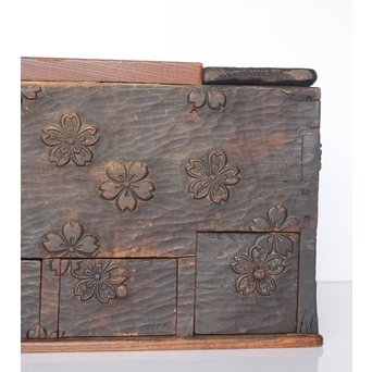 時代版木の火鉢/手焙　X045 