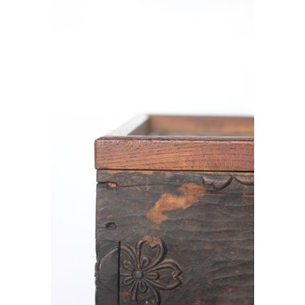 時代版木の火鉢/手焙　X045 