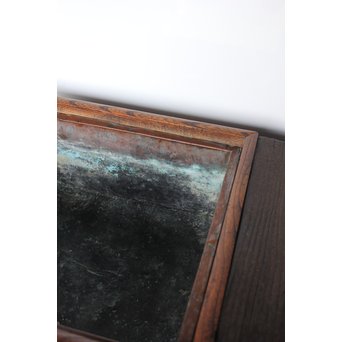 時代版木の火鉢/手焙　X045 