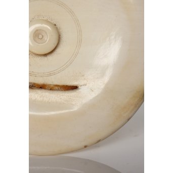 表千家即中斎 二重共箱 龍泉窯飛青磁 馬上杯茶入【法外】　P038 