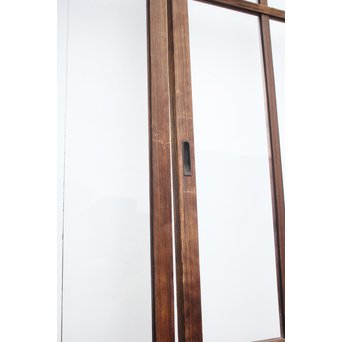 ゆらゆらクリアガラス戸 2枚1組　D172 