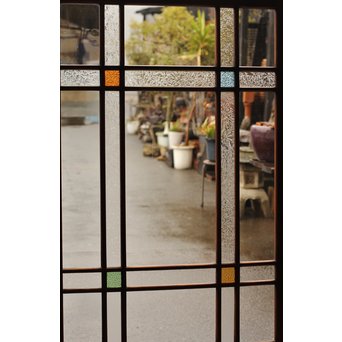4種のダイア色ガラスの建具　GD1174 