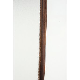 ブラスト細工模様青色ガラス窓　D173 