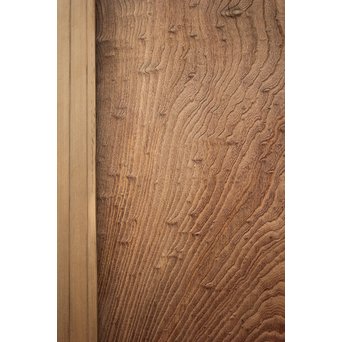 美杢 欅玉杢/泡杢の特大建具 2枚1組　W923 