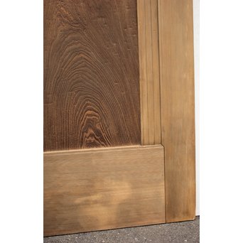 美杢 欅玉杢/泡杢の特大建具 2枚1組　W923 