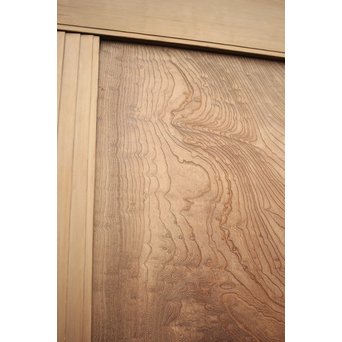 美杢 欅玉杢/泡杢の特大建具 2枚1組　W923 