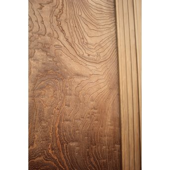 美杢 欅玉杢/泡杢の特大建具 2枚1組　W923 