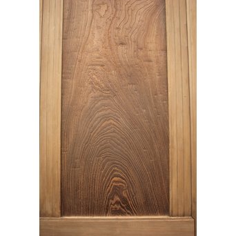 美杢 欅玉杢/泡杢の特大建具 2枚1組　W923 