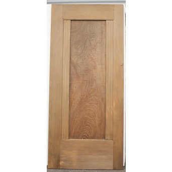 美杢 欅玉杢/泡杢の特大建具 2枚1組　W923 