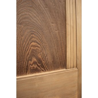 美杢 欅玉杢/泡杢の特大建具 2枚1組　W923 