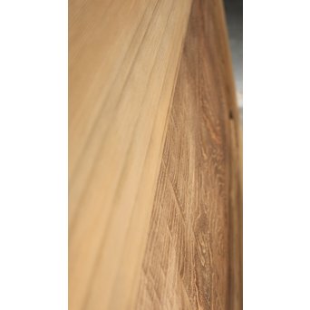 美杢 欅玉杢/泡杢の特大建具 2枚1組　W923 