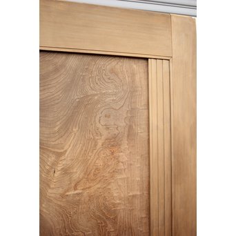 美杢 欅玉杢/泡杢の特大建具 2枚1組　W923 