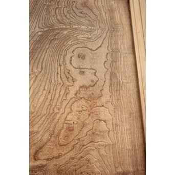 美杢 欅玉杢/泡杢の特大建具 2枚1組　W923 