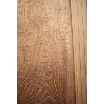 美杢 欅玉杢/泡杢の特大建具 2枚1組　W923 
