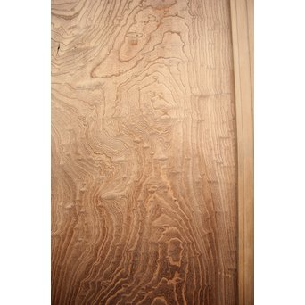 美杢 欅玉杢/泡杢の特大建具 2枚1組　W923 