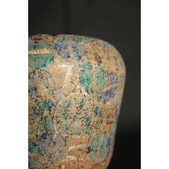 前田正博 色絵金銀彩蓋付壺/水指　P043 